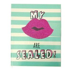 Claire's My Lips Are Sealed! Diary Journal